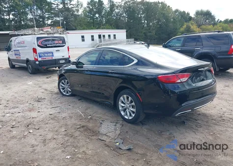 2015 Chrysler 200 C из США, поврежденный, VIN 1C3CCCCG0FN686698